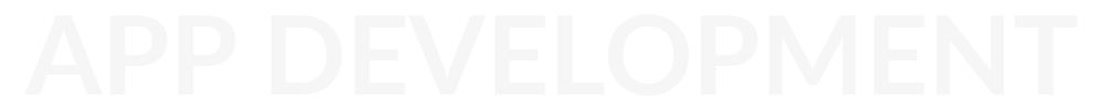 app develpment light text