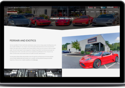 homepage smb web design automotive international