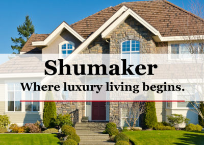 where luxury begins facebook ad shumaker homes