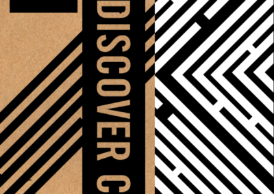 labyrinth coffee banner graphic designs