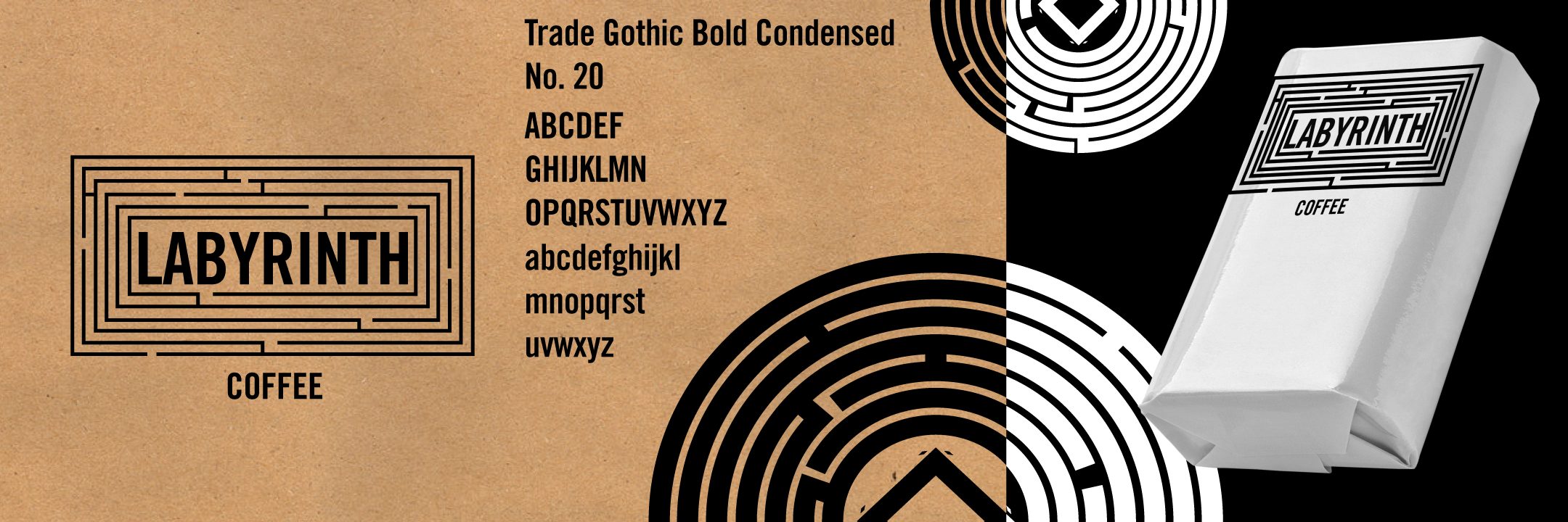 labyrinth coffee style guide design