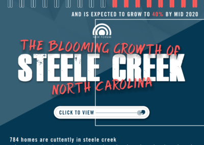 new forum info-graphic design steel creek population