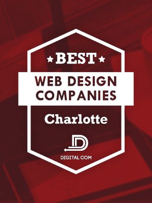 Best web design company badge by digital