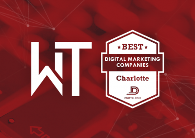 wit named best digital marketing company badge with logo