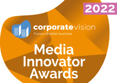 corporate vision media innovator award 2022