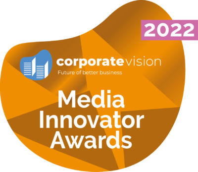 corporate vision media innovator award 2022