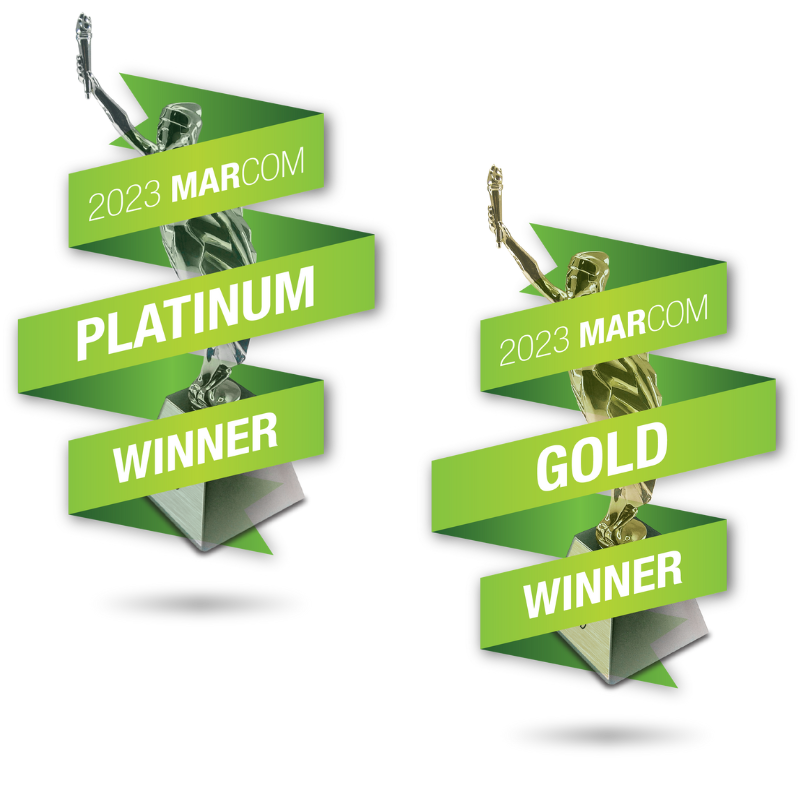 gold and platinum marcom awards