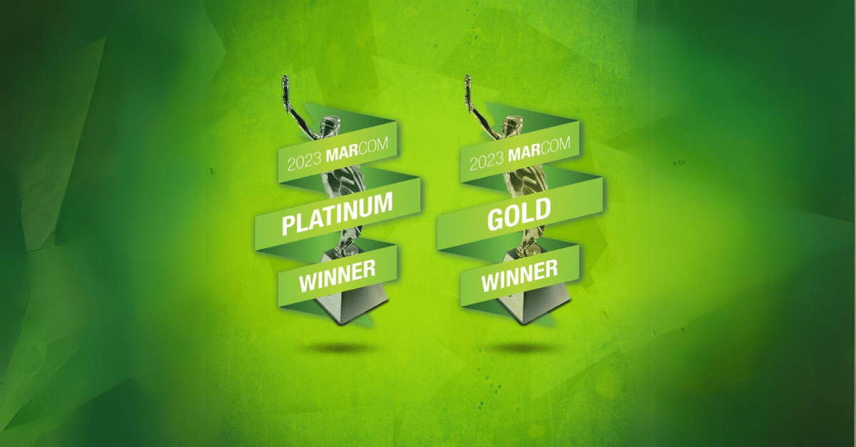 marcom awards 2023 gold and platinum winner