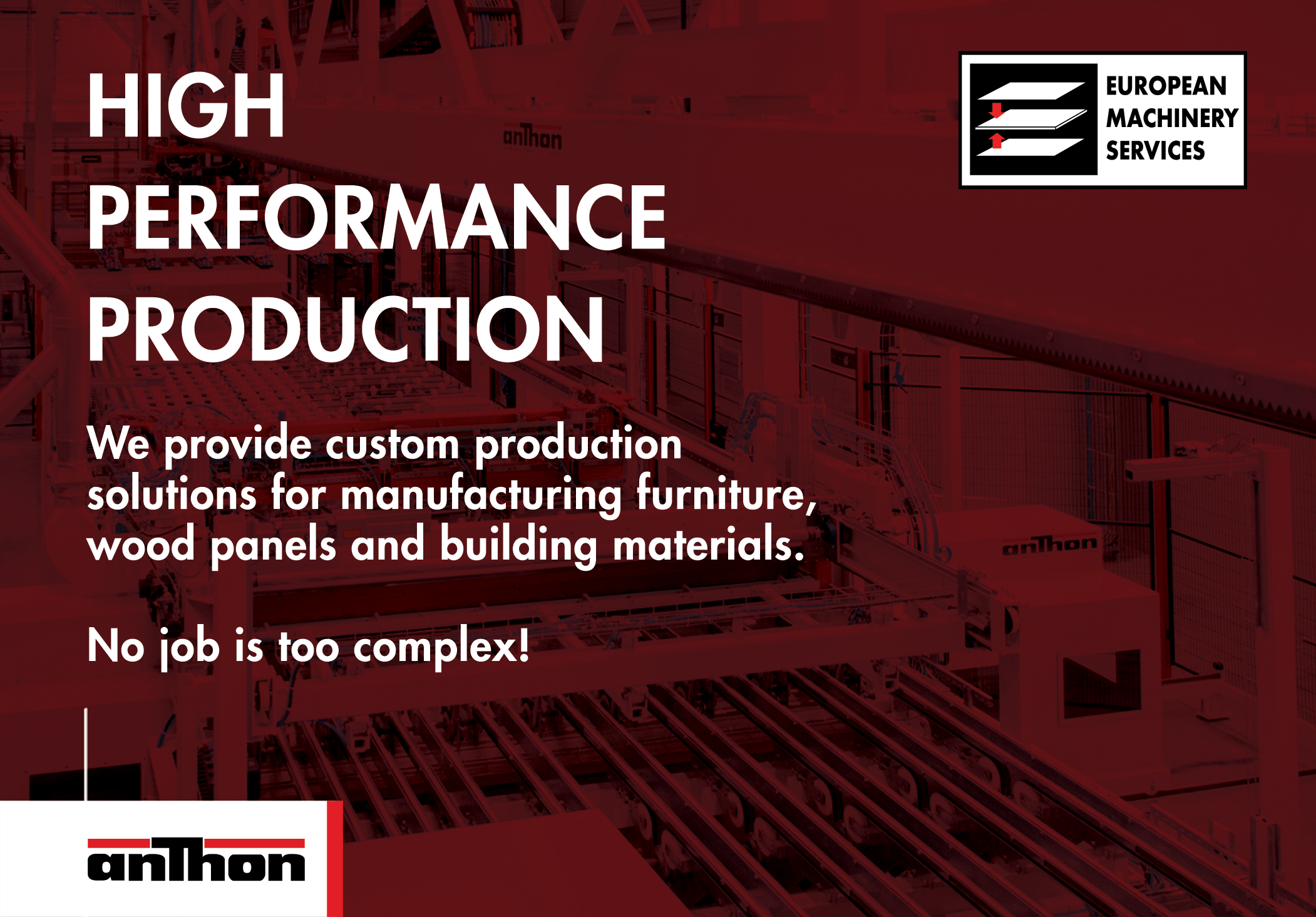 anthon high performance production