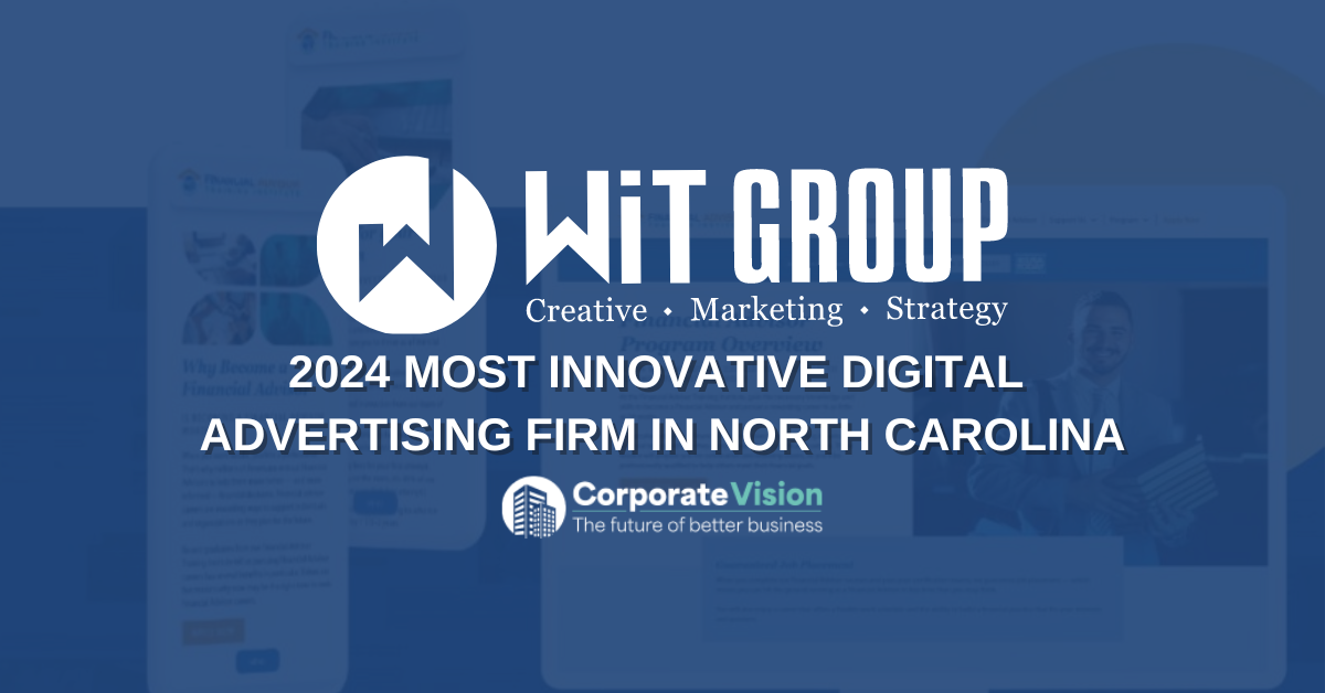 2024 corporate vision most innovative digital advertising firm in north carolina