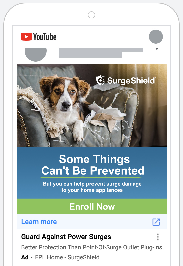 surge shield youtube ad