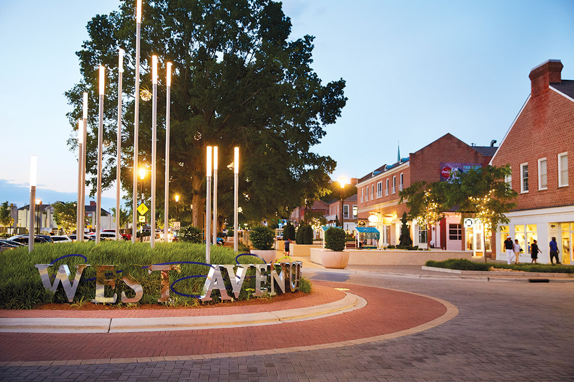kannapolis nc west avenue water fountain by stacey van berkel