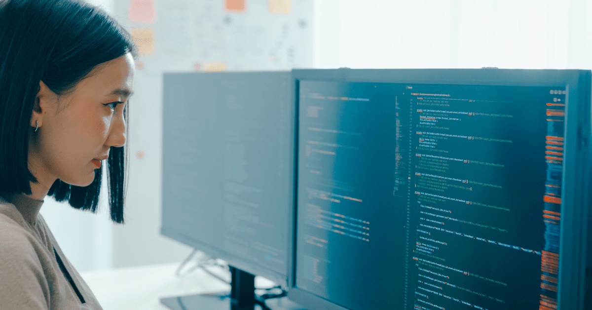 website code showing schema markup