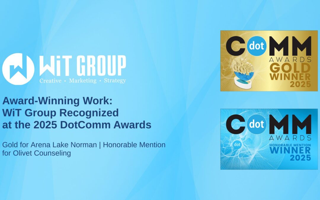 Two Wins, One Mission: WiT Group Recognized for Creative Excellence by DotComm