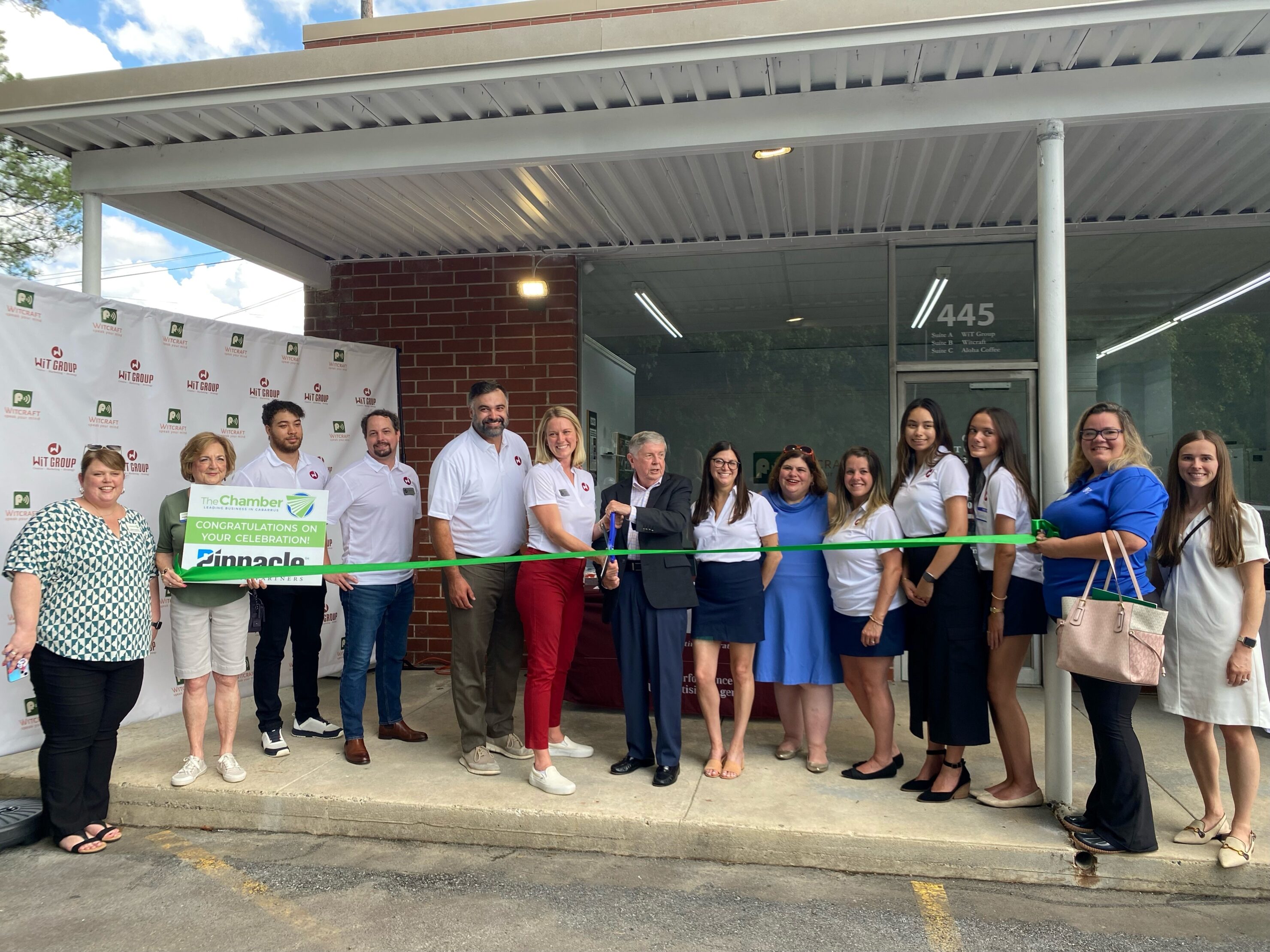 wit group team at kannapolis nc grand opening