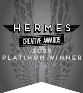 platinum award badge 2025 hermes